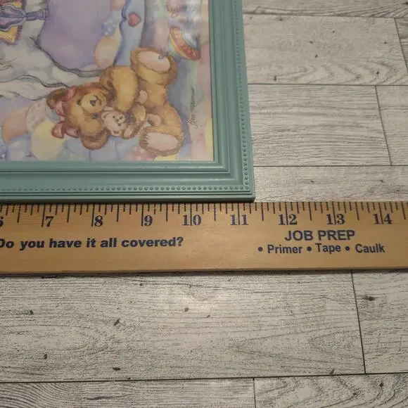 Home‎ Interiors Gifts picture Ava Freeman rocking horse teddy bear God bless - Picture 7 of 8